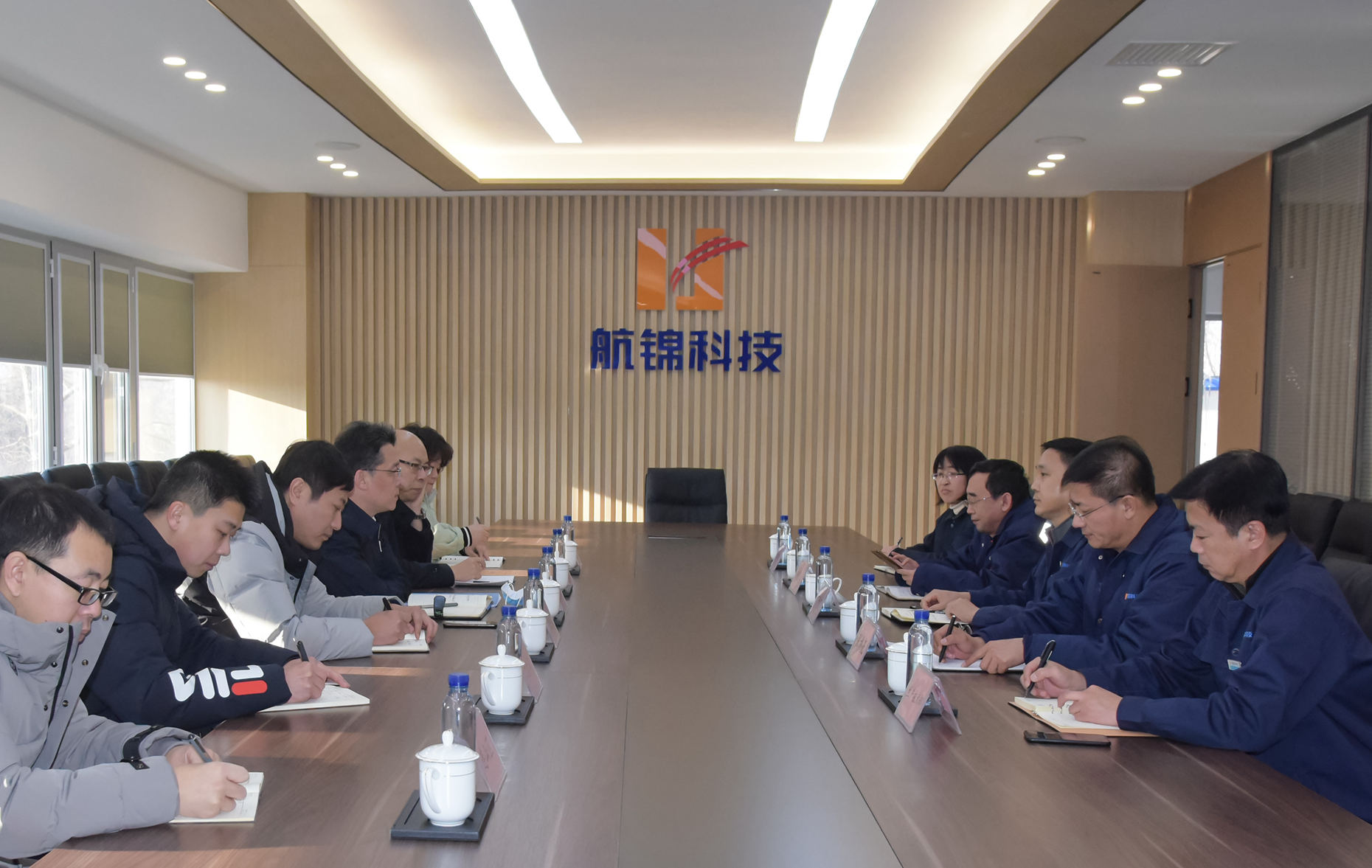 葫蘆島市委常委、副市長(zhǎng)張明謙來(lái)公司調(diào)研